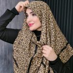 روسری پلنگی نخی - مانتو پاتریس رشت
