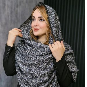 شال بافت پولکی - مانتو پاتریس رشت