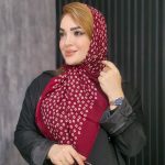 روسری نخی گل ریز - مانتو پاتریس رشت
