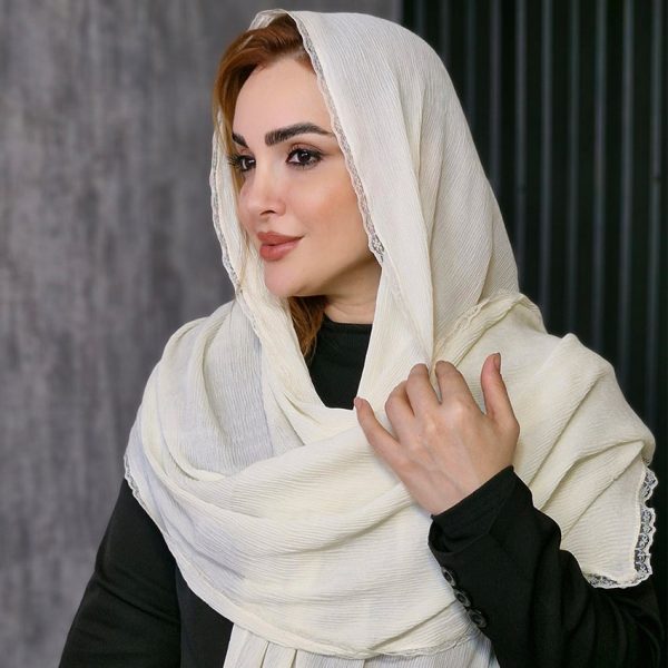 شال لبه توری - مانتو پاتریس رشت