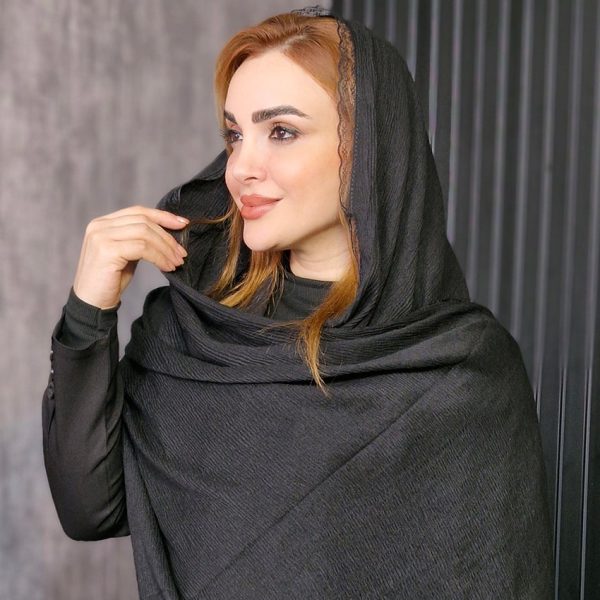 شال لبه توری - مانتو پاتریس رشت