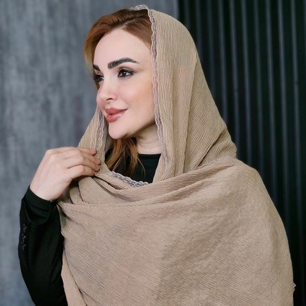 شال لبه توری - مانتو پاتریس رشت