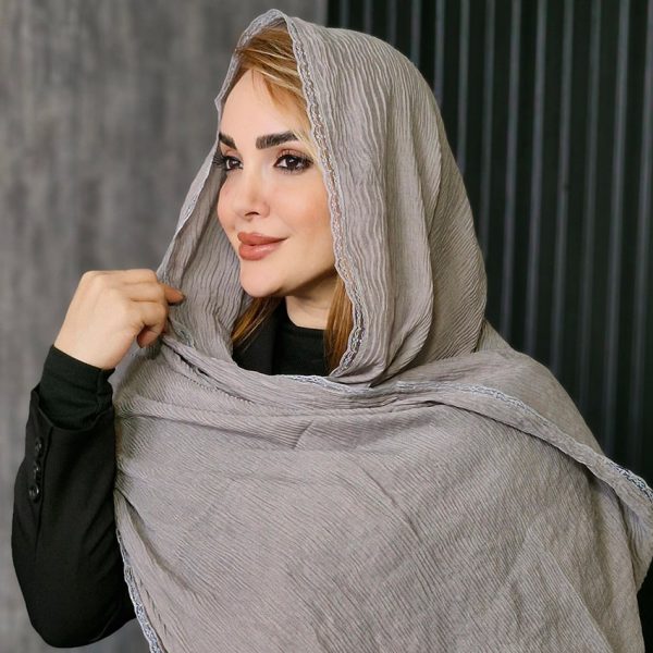 شال لبه توری - مانتو پاتریس رشت