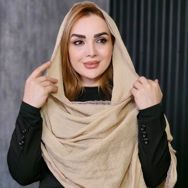 شال لبه توری - مانتو پاتریس رشت