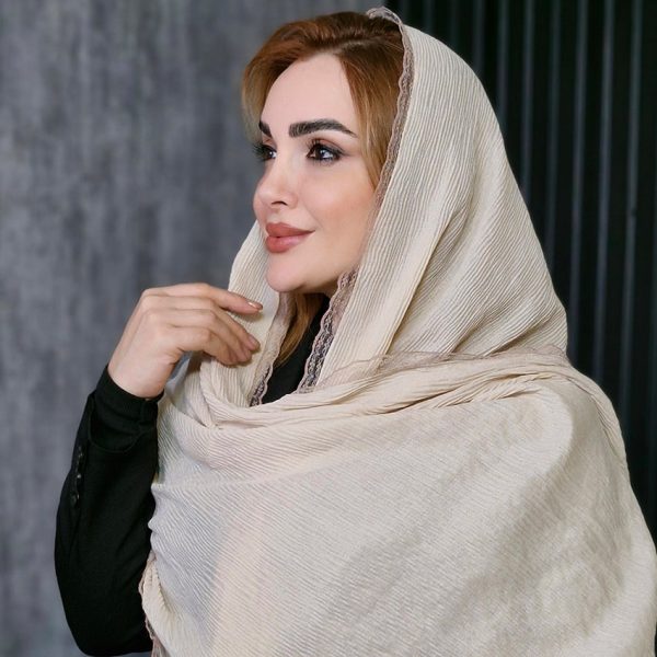 شال لبه توری - مانتو پاتریس رشت