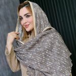 شال کریشه خطی - مانتو پاتریس رشت