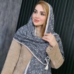 شال کریشه خطی - مانتو پاتریس رشت