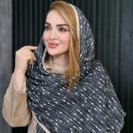 شال کریشه خطی - مانتو پاتریس رشت