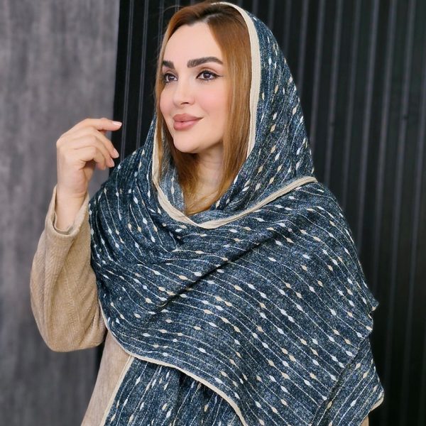 شال کریشه خطی - مانتو پاتریس رشت