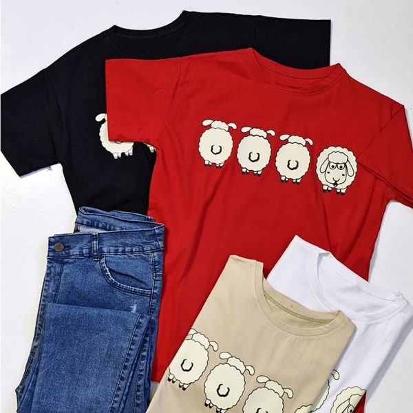 تیشرت چاپ ببعی - مانتو پاتریس رشت