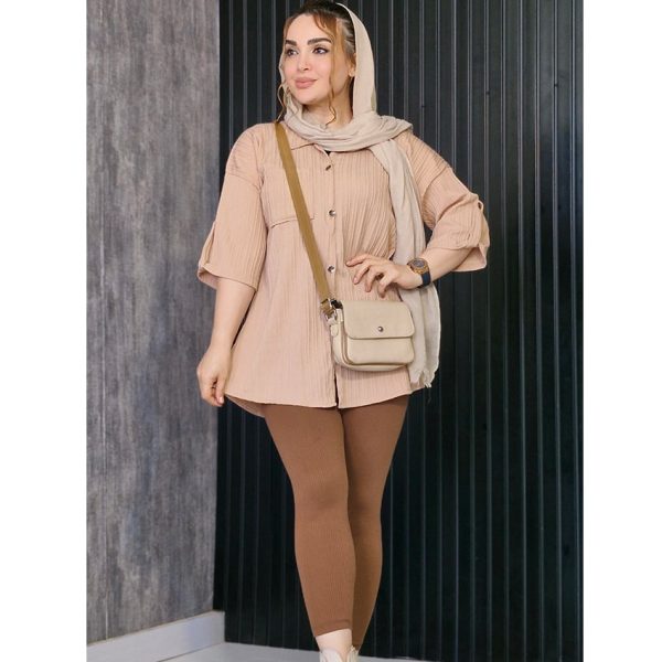 35100201-5-min شومیز مراکشی آستین سه ربع - مانتو پاتریس رشت