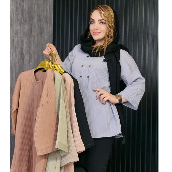 تونیک مراکشی شش دکمه - مانتو پاتریس رشت