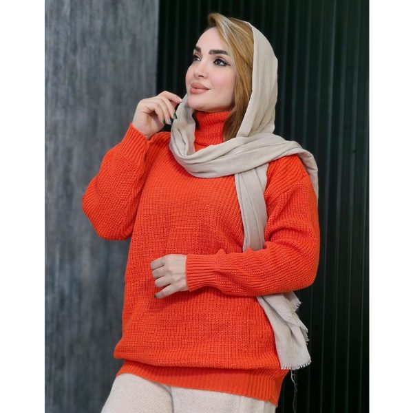 تونیک بافت یقه شل رنگی - مانتو پاتریس رشت