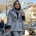 کت پشمی طرحدار - مانتو پاتریس رشت