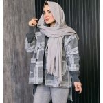 کت پشمی طرحدار - مانتو پاتریس رشت