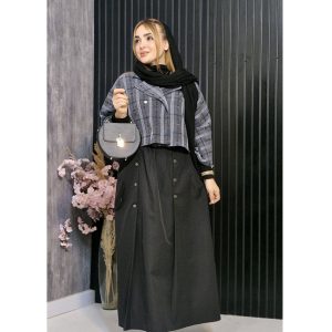 ست کت کراپ و دامن- مانتو پاتریس رشت