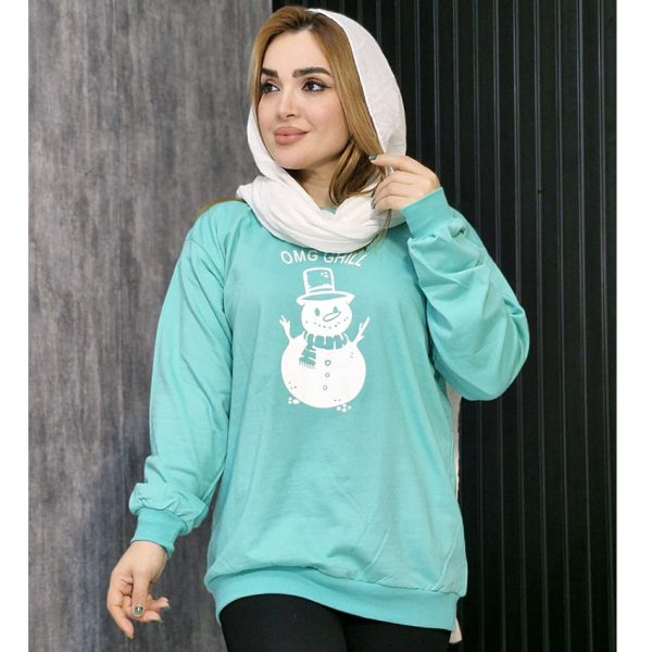 بلوز دورس آستین بلند آدم برفی - مانتو پاتریس رشت