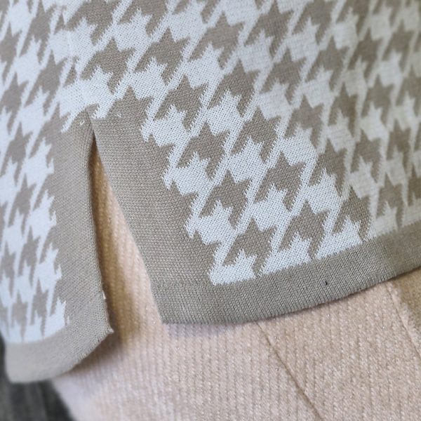 ژیله بافت پیچازی بغل چاک - مانتو پاتریس رشت