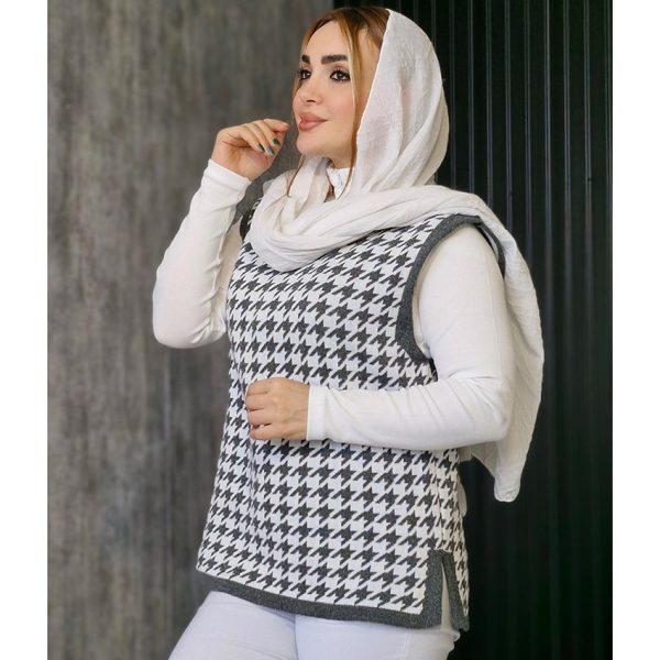 ژیله بافت پیچازی بغل چاک - مانتو پاتریس رشت