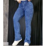 شلوار نیل دمپا آبی - مانتو پاتریس رشت