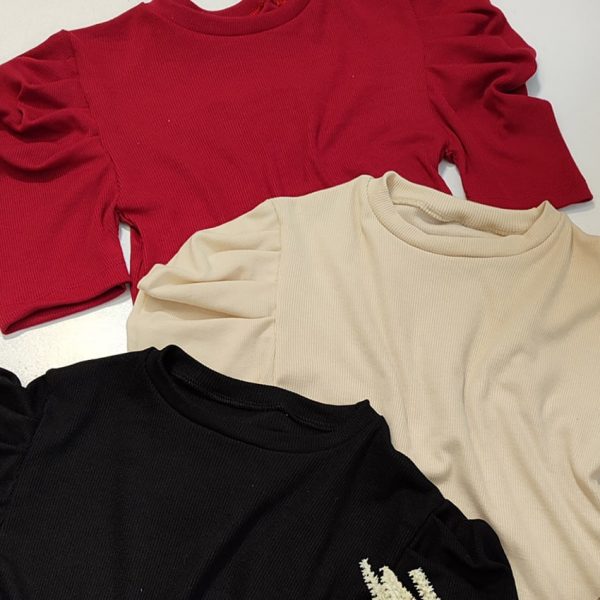 تیشرت آستین پیله ای - مانتو پاتریس رشت