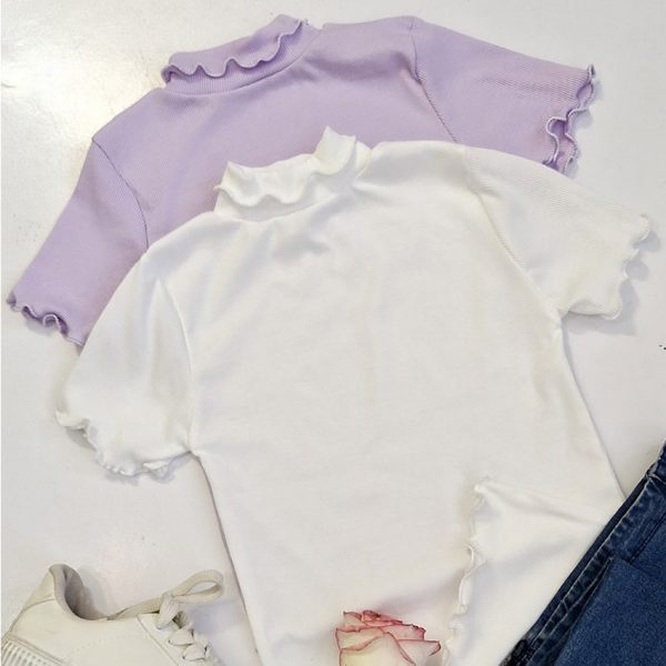 تیشرت یقه اسکی ژور - مانتو پاتریس رشت