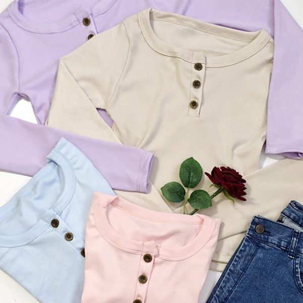 بلوز یقه سه دکمه - مانتو پاتریس رشت