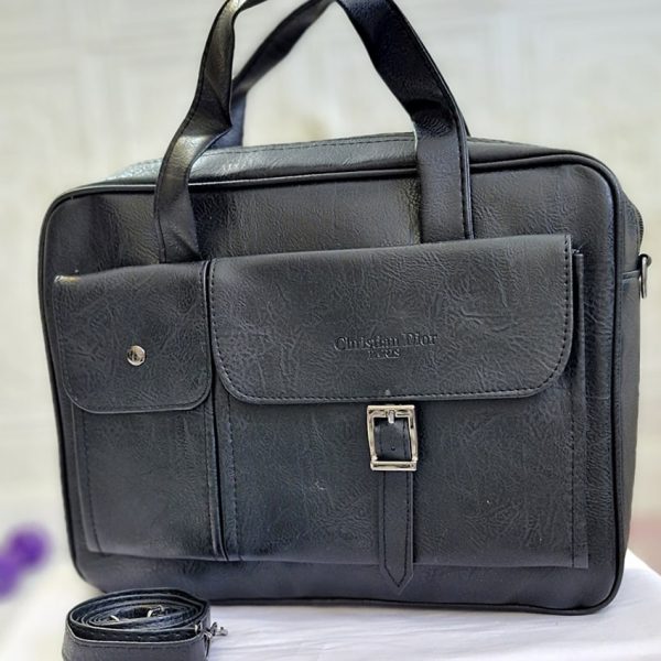 کیف اداری دو جیب چرم - مانتو پاتریس رشت