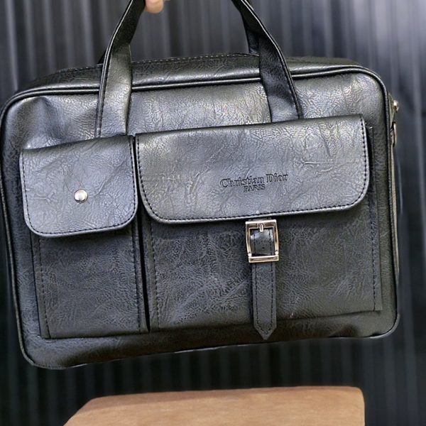 کیف اداری دو جیب چرم - مانتو پاتریس رشت