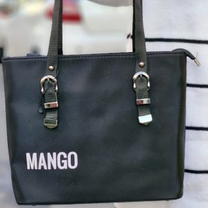 کیف دستی برزنتی مشکی - مانتو پاتریس رشت