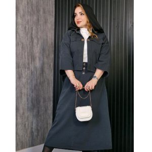 ست کت و دامن جین- مانتو پاتریس رشت