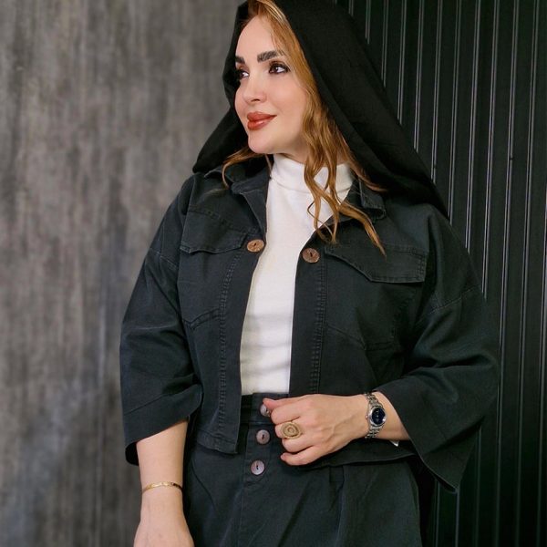 ست کت و دامن جین- مانتو پاتریس رشت