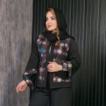 ست کت و شلوار مجلسی کار شده - مانتو پاتریس رشت