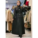 ست کت دامن پلیسه - مانتو پاتریس رشت