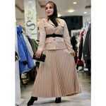 ست کت دامن پلیسه - مانتو پاتریس رشت