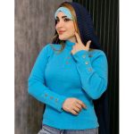 بلوز آستین بلند فانریپ 3 دکمه - مانتو پاتریس رشت