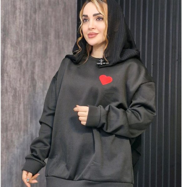 بلوز دورس چاپ قلب - مانتو پاتریس رشت