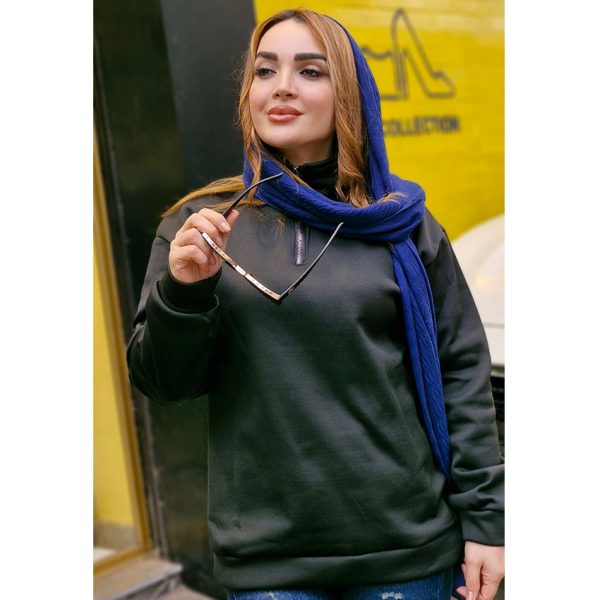 بلوز نیم زیپ دورس رنگی - مانتو پاتریس رشت