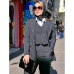 ست 3 تیکه دیپلمات - مانتو پاتریس رشت