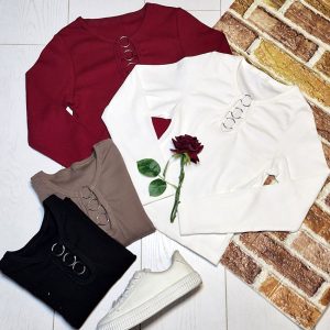 بلوز فانریپ 3 حلقه آستین بلند - مانتو پاتریس رشت