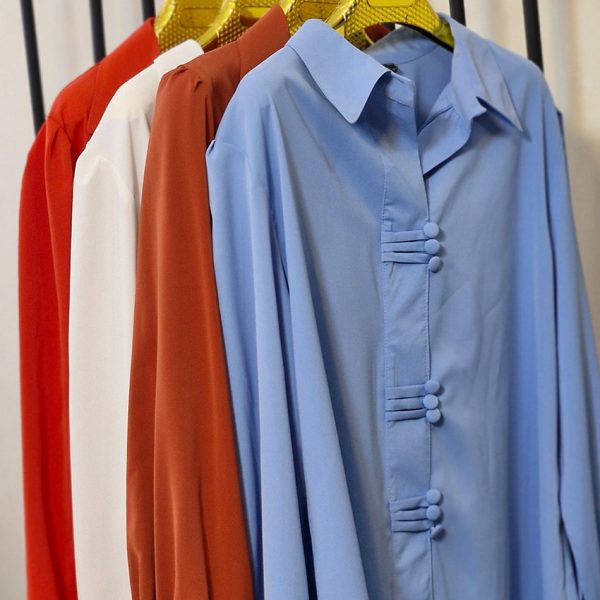 شومیز کرپ الیزه - مانتو پاتریس رشت