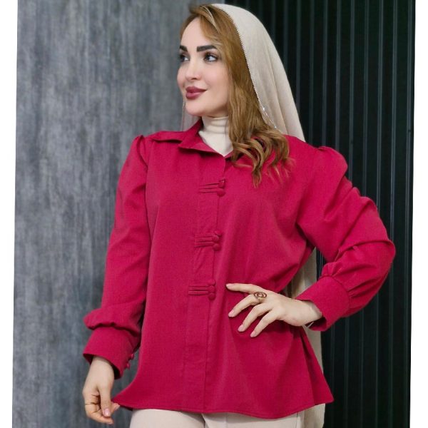 شومیز کرپ الیزه - مانتو پاتریس رشت