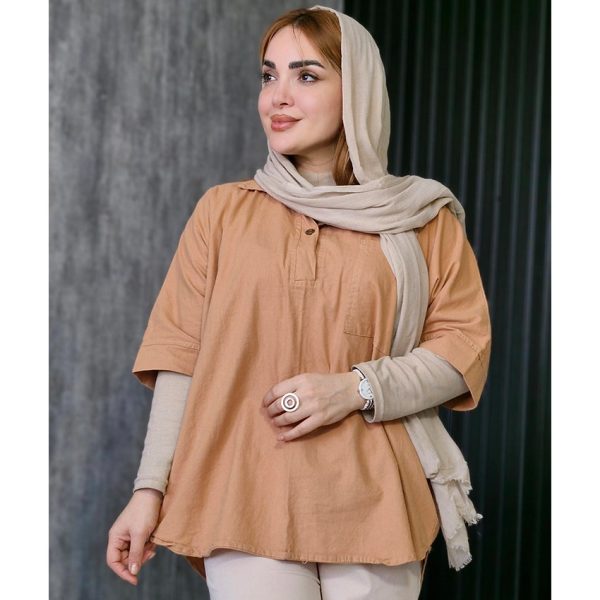 تونیک لینن تک جیب - مانتو پاتریس رشت