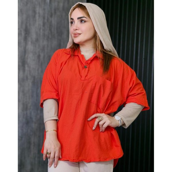 تونیک لینن تک جیب - مانتو پاتریس رشت