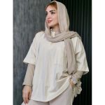 تونیک لینن تک جیب - مانتو پاتریس رشت