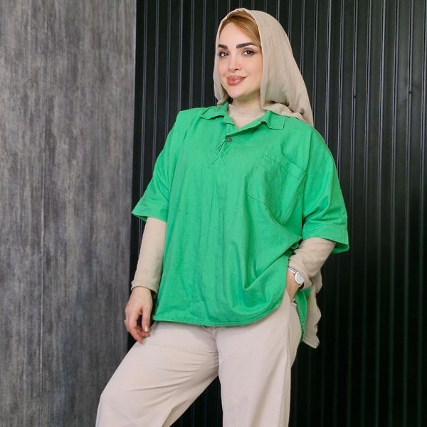 تونیک لینن تک جیب - مانتو پاتریس رشت