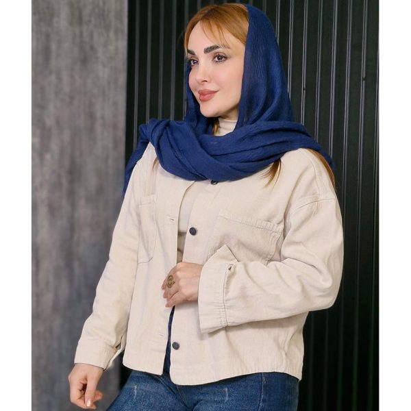 کت کراپ کتان هلالی - مانتو پاتریس رشت