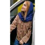 کت کراپ کتان هلالی - مانتو پاتریس رشت