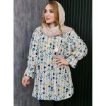 تونیک پوپلین طرح لوزی - مانتو پاتریس رشت