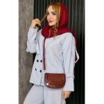 ست کت شلوار لینن کمربندی - مانتو پاتریس رشت